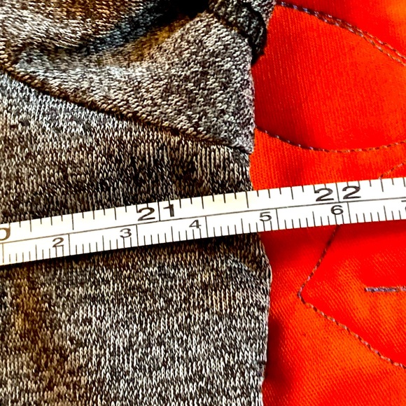 Workout Shirt, Gray and Black, XL, Breathable - Picture 4 of 12